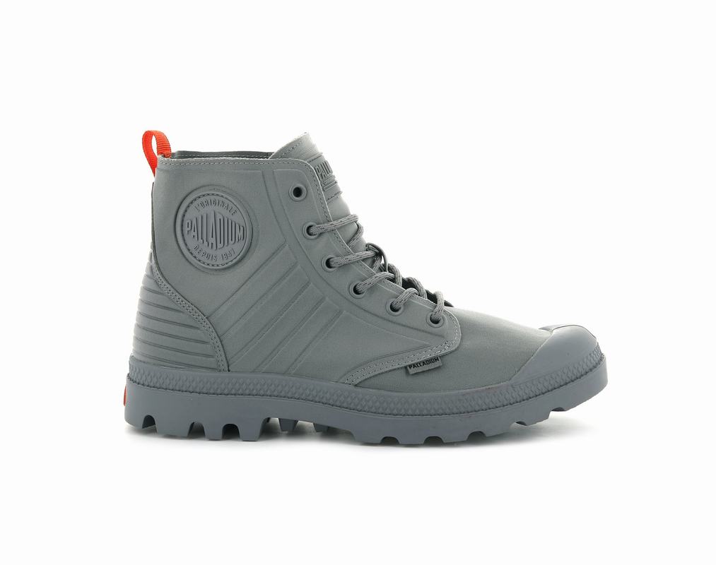 Palladium Pampa Amphibian Damen Stiefel Grau ||718645-EUY||